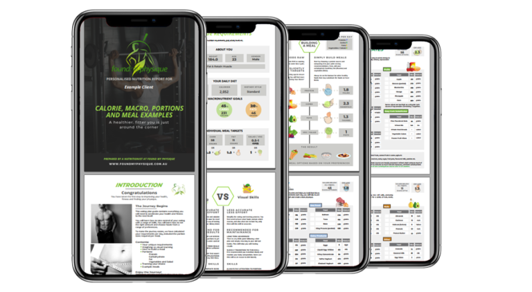 Nutrition Report On the PHONE