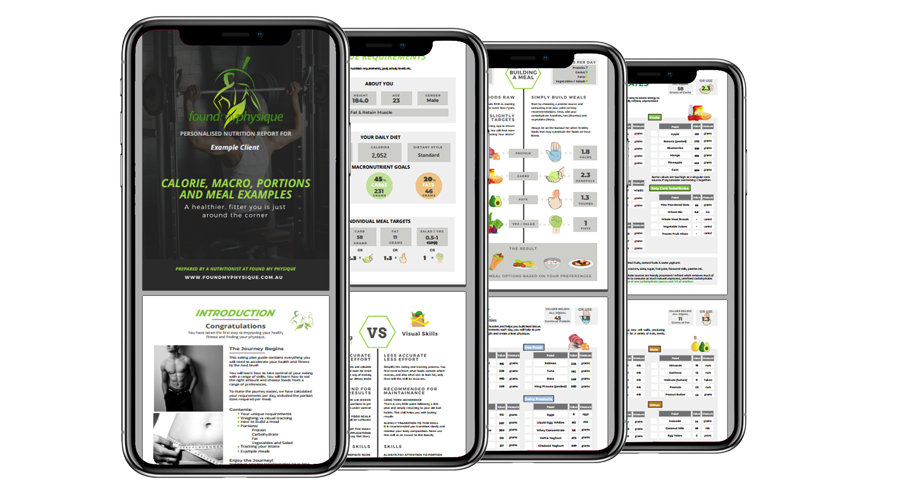 Nutrition Report On the PHONE