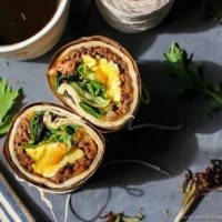 beef n egg wrap
