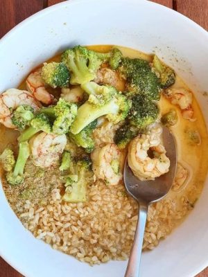 curry prawns
